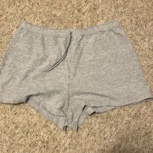 Girls XL 14/16 grey shorts